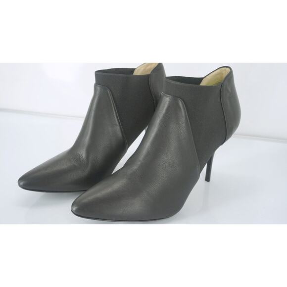Jimmy Choo Decant Leather Stretch Side Chelsea Ankle Boots Pointed - Picture 10 of 11